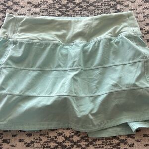 Lululemon aquamarine pace rival skirt